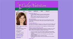 Desktop Screenshot of caleynutrition.com